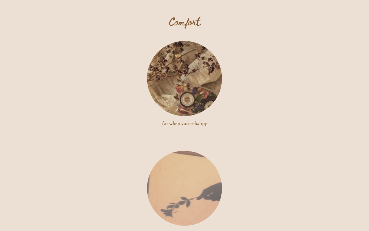 Carrd profile picture for @comforter